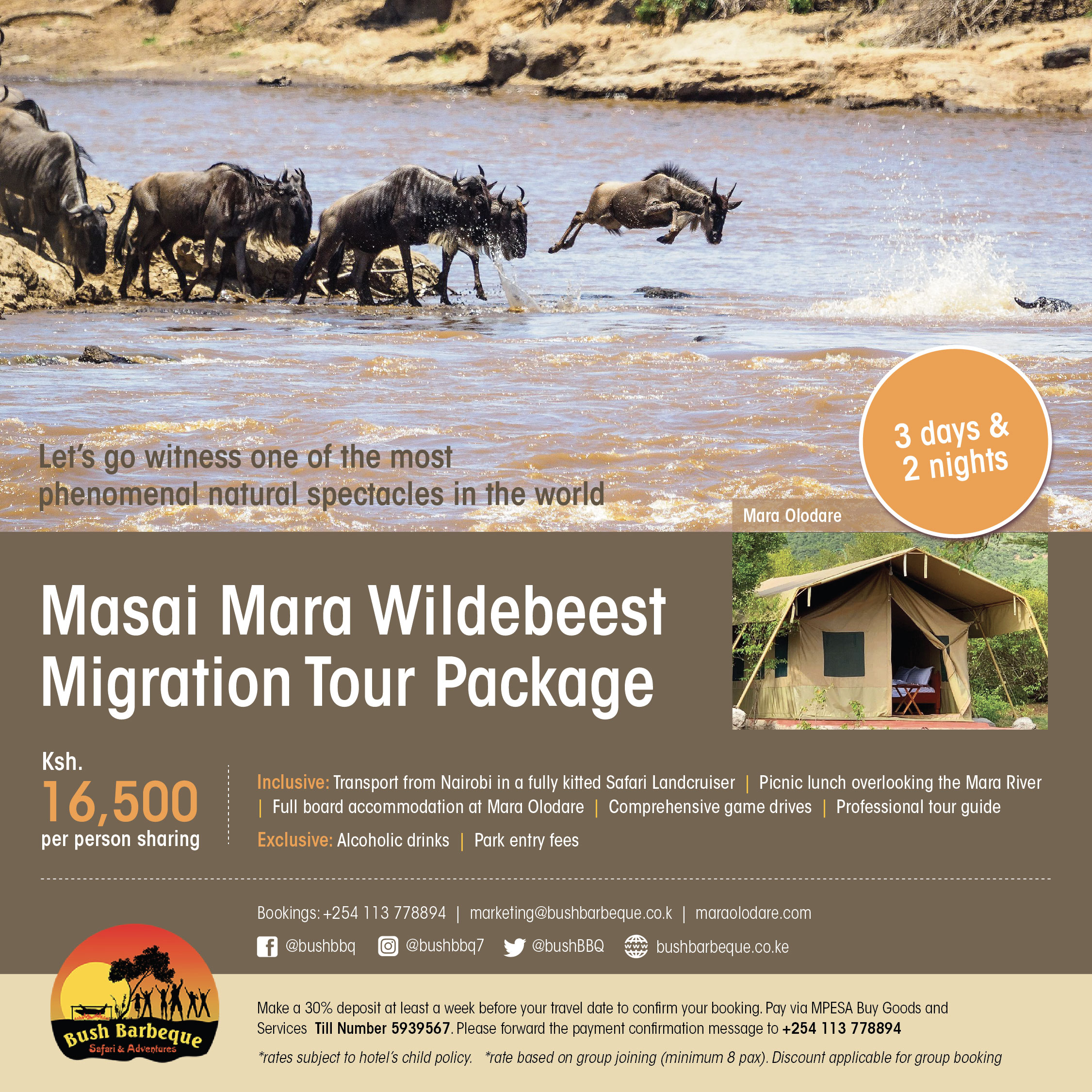 masai mara tour package from kolkata